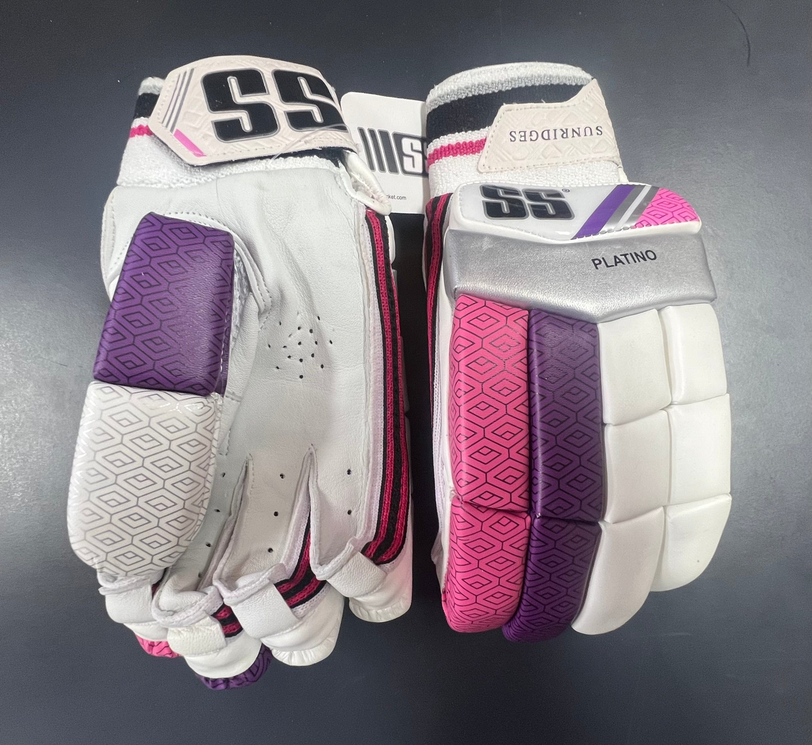 Premium SS Platino Adult Batting Gloves - Breathable & Grip-Enhanced Baseball Gloves for Men & Women - Ideal for Training, Games & Outdoor Sports Activities