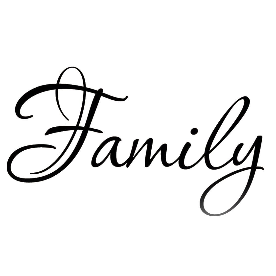 Family Wall Quotes Decals - Inspirational Vinyl Stickers for Home Decor, Living Room Wall Art, Nursery & Bedroom Decoration - Easy to Apply & Remove