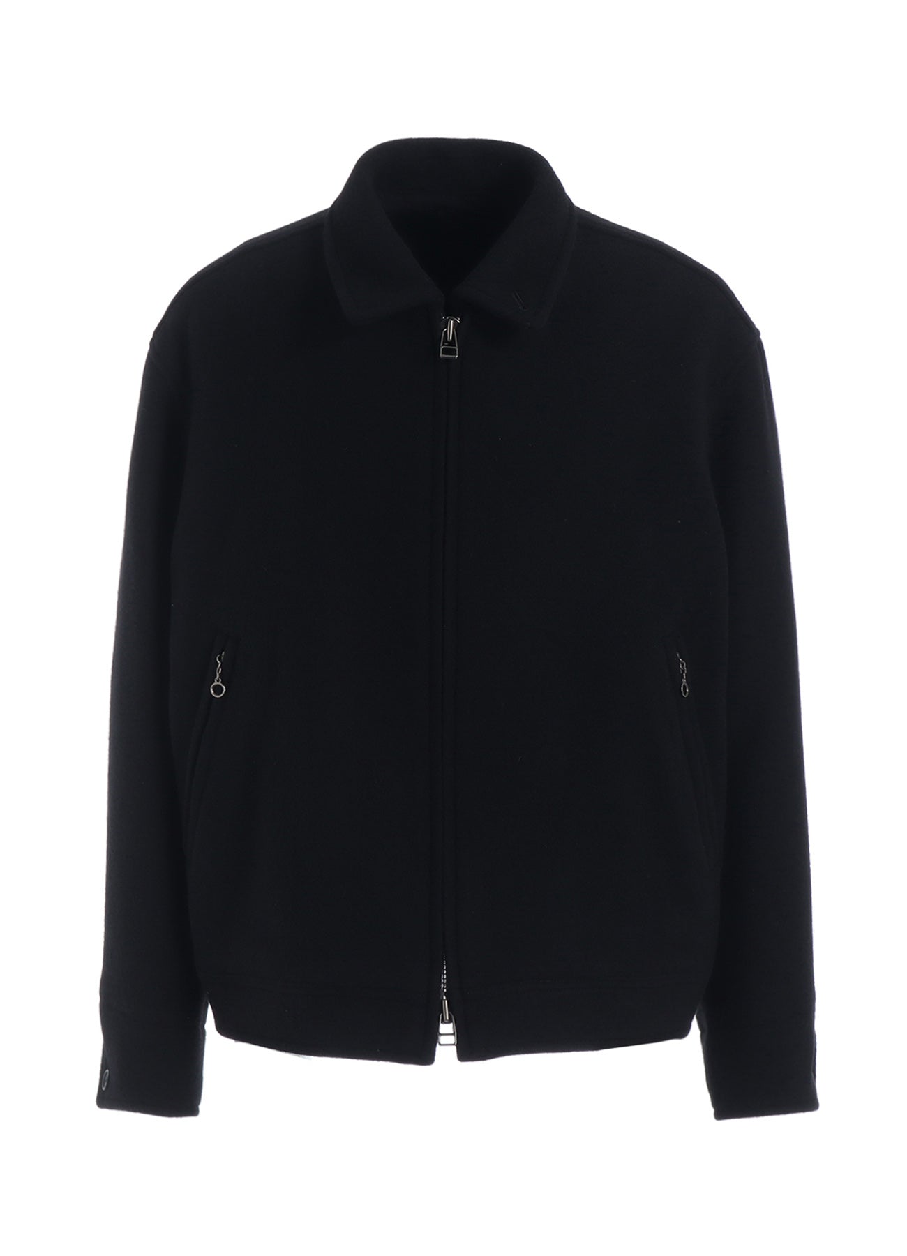 Double Weave Melton Oversized Zipper Blouson Jacket for Men & Women | Stylish Winter Coat for Outdoor Activities & Casual Wear