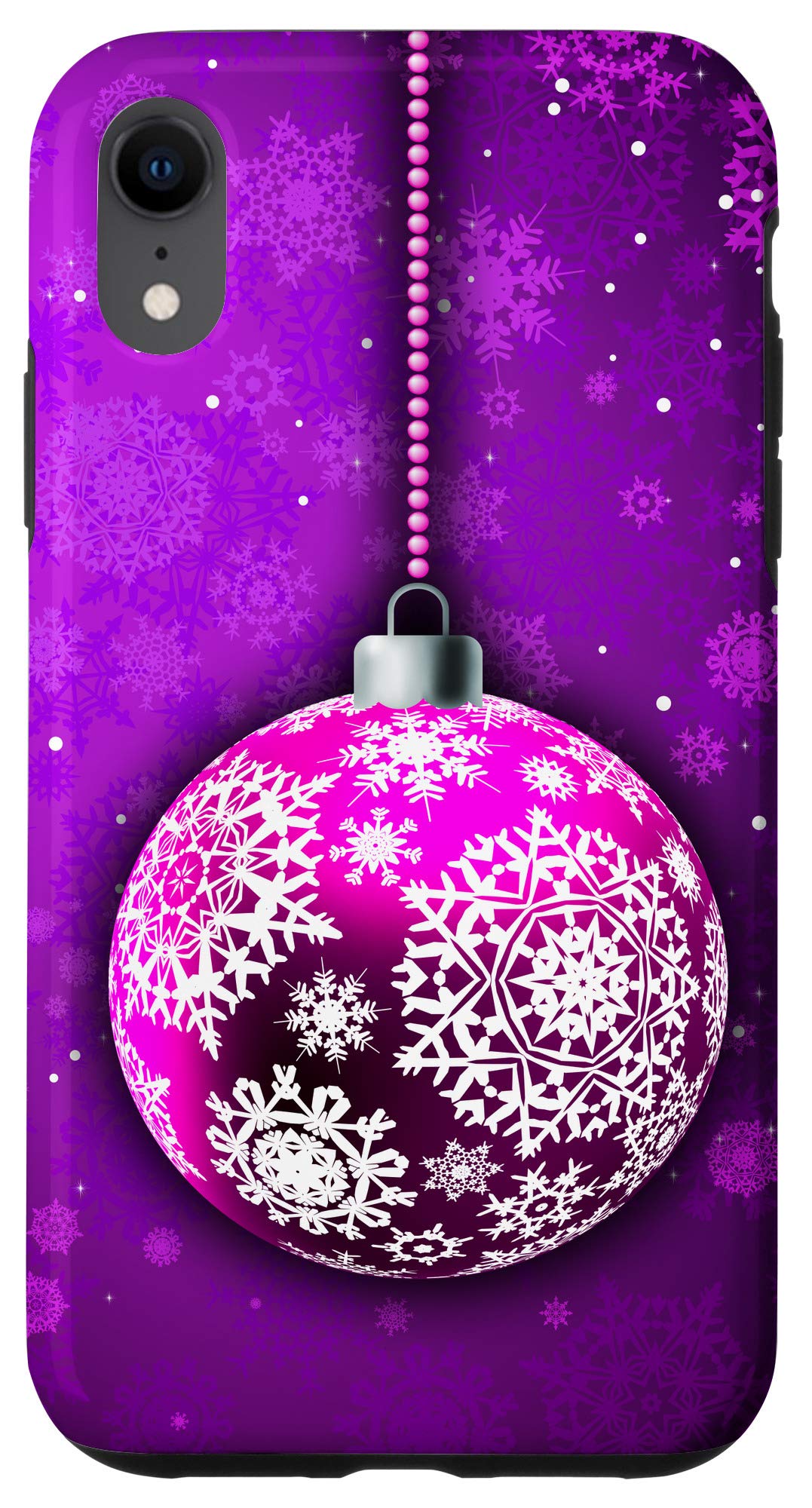 iPhone XR Christmas Ball Phone Case - Festive Holiday Gift for iPhone XR Users | Perfect for Christmas Gifts, Stocking Stuffers & Holiday Parties