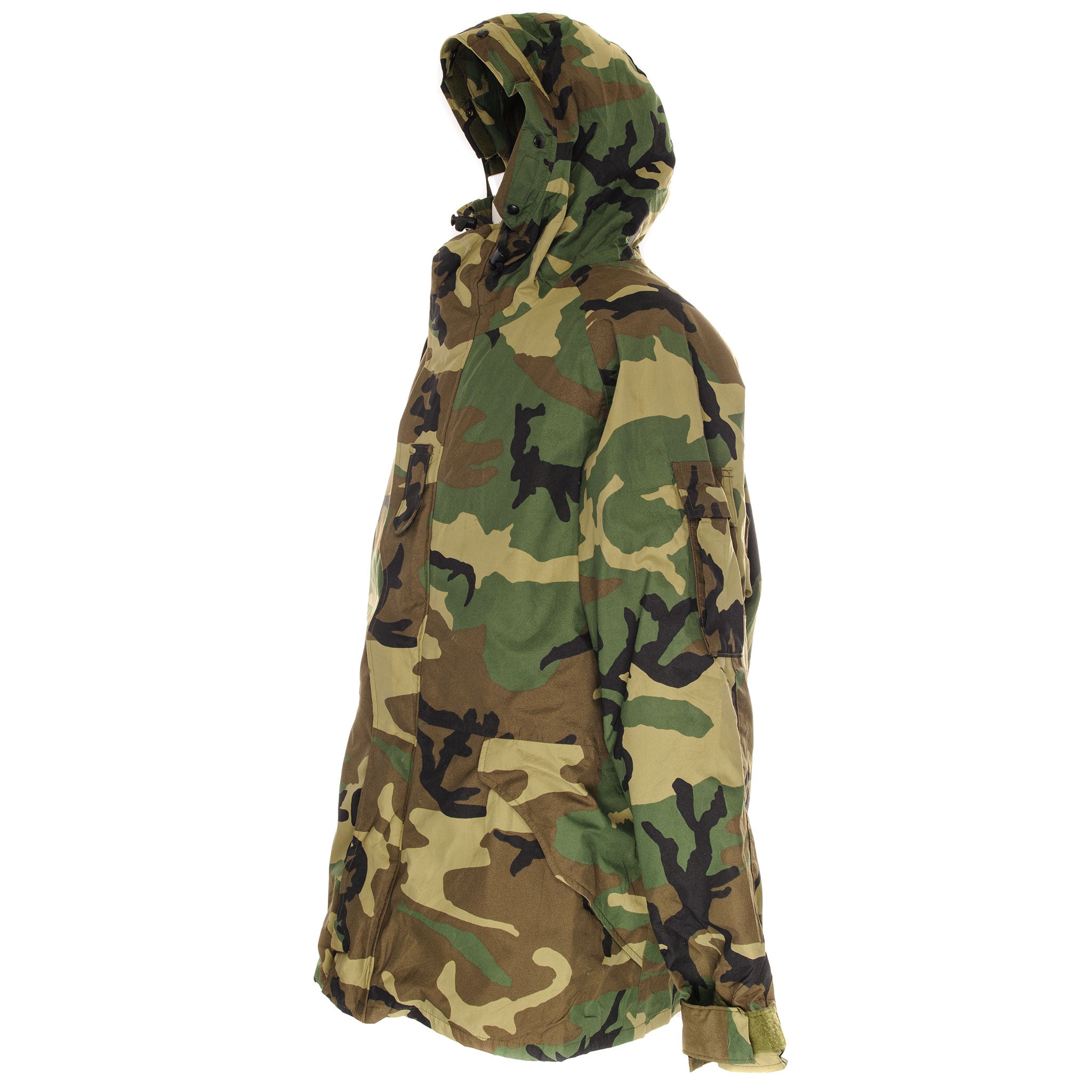 Vintage US Army ECWCS Parka 2000 - Size XL Long Gore-Tex Waterproof Jacket for Outdoor Hiking, Camping & Cold Weather Protection