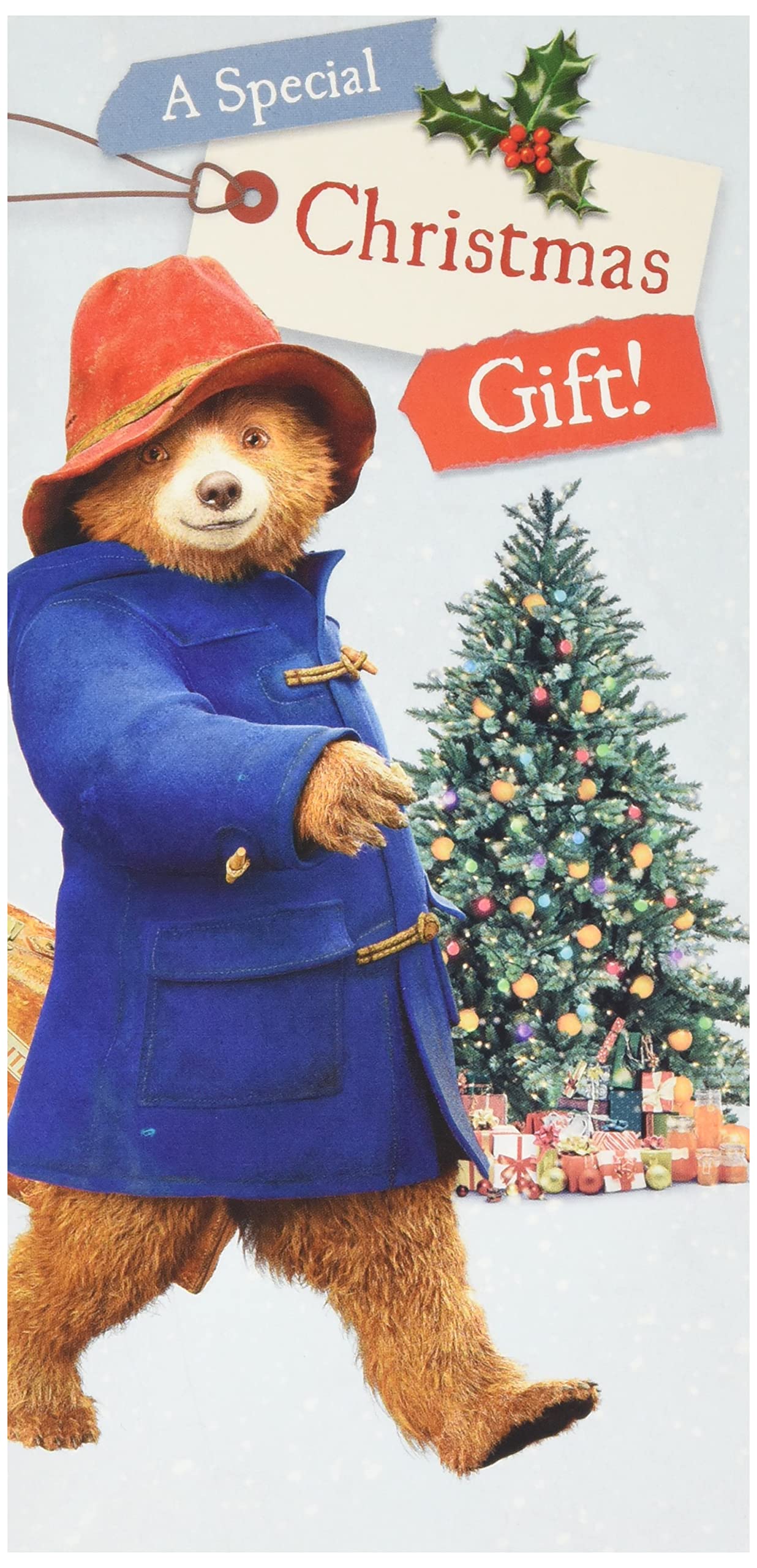 Paddington Bear PAX01 Money Wallet & Christmas Card Holder - Perfect for Gifts, Collectibles, and Holiday Savings