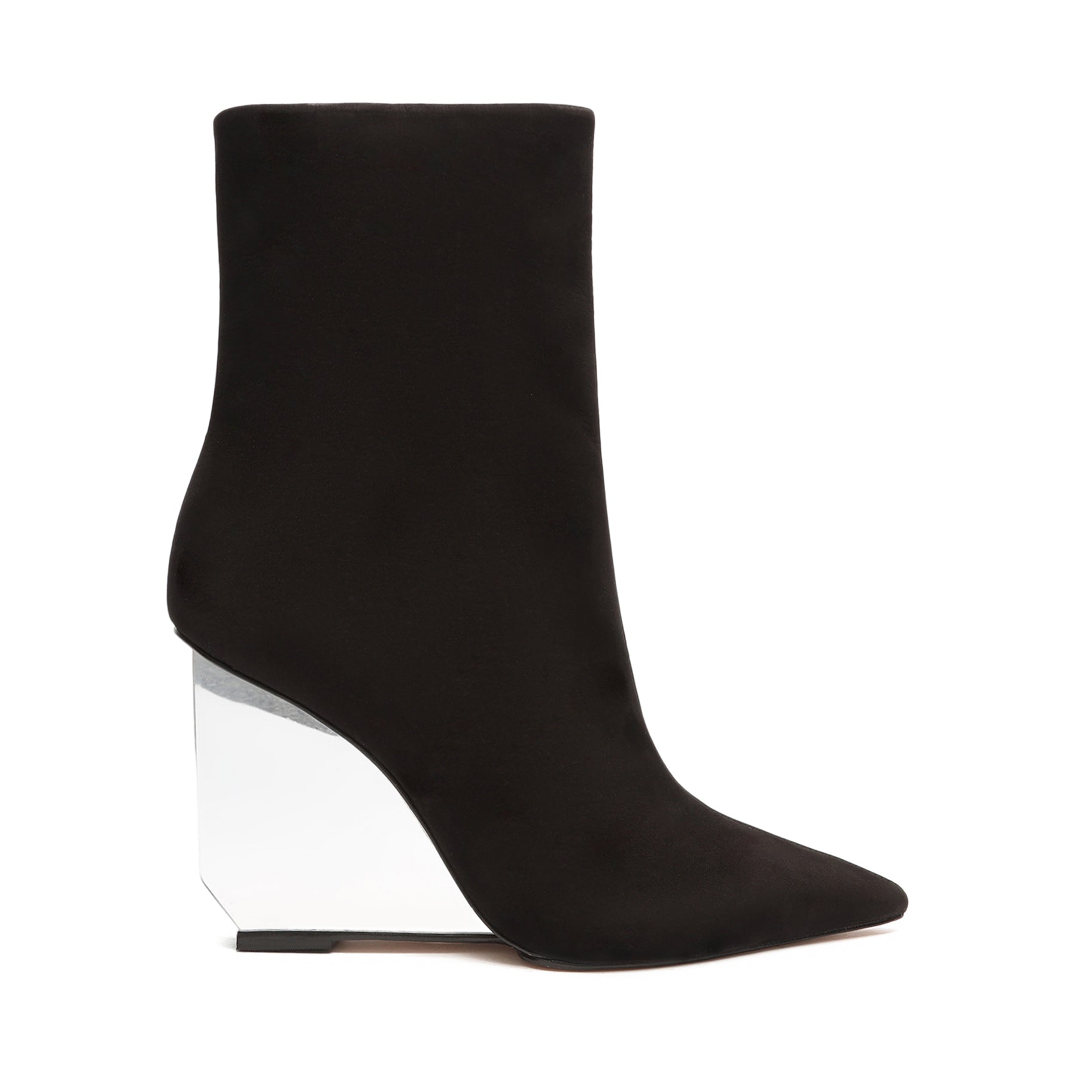 Asya Women's Stylish Leather Ankle Booties - Fashionable Pointed Toe & Mirror Finish for Casual, Office & Evening Outfits