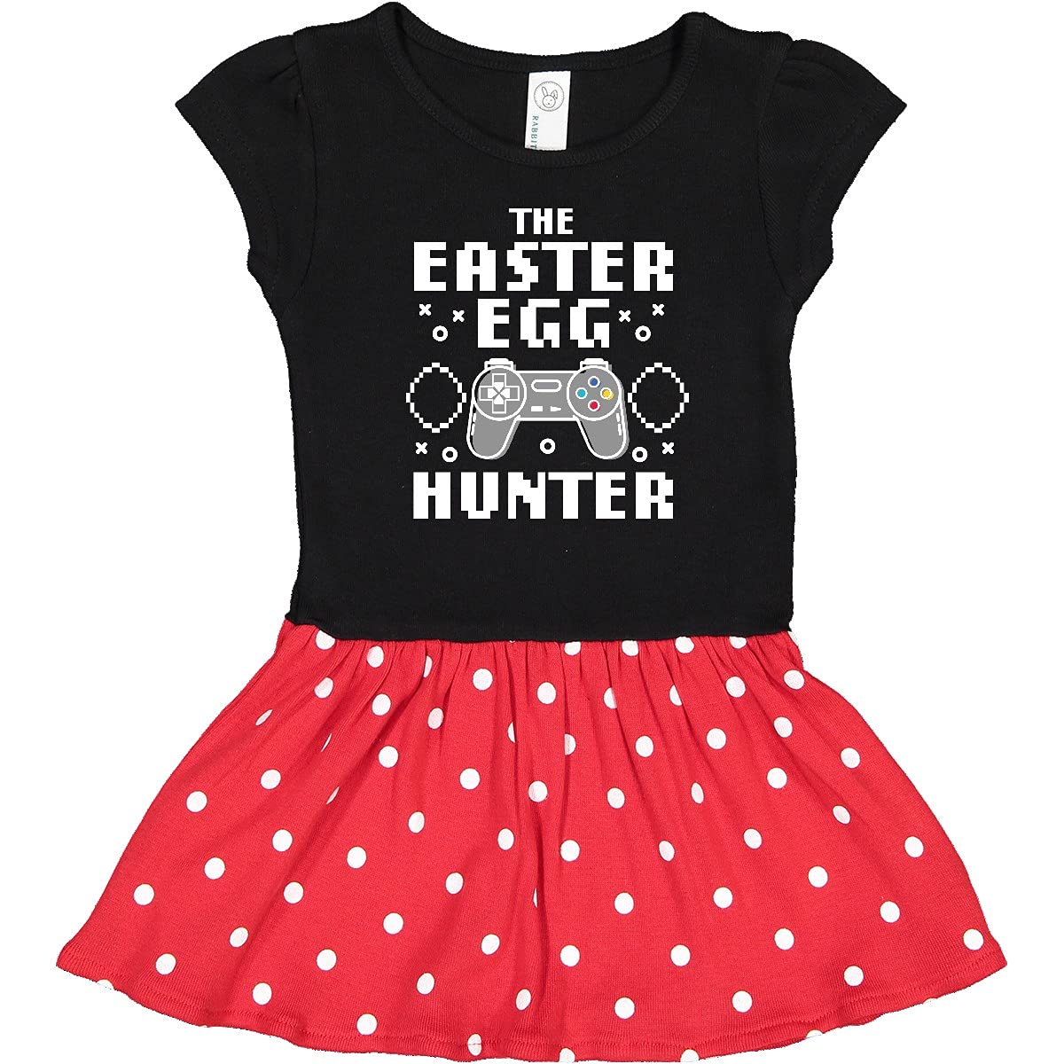 Inktastic Happy Easter The Easter Egg Hunter Gamer Infant Dress - Cute Baby Outfit for Easter Egg Hunt, Holiday Photos & Family Gatherings