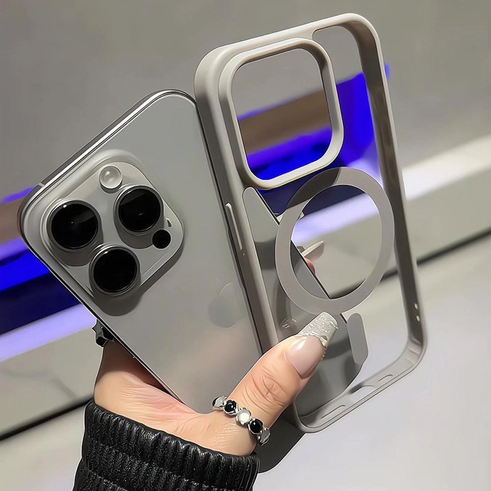 ClearGleam MagSafe iPhone Case - Ultra Slim Protective Cover with Strong Magnetic Alignment for iPhone 15/14/13/12 Series | Perfect for Work, Travel & Everyday Use
