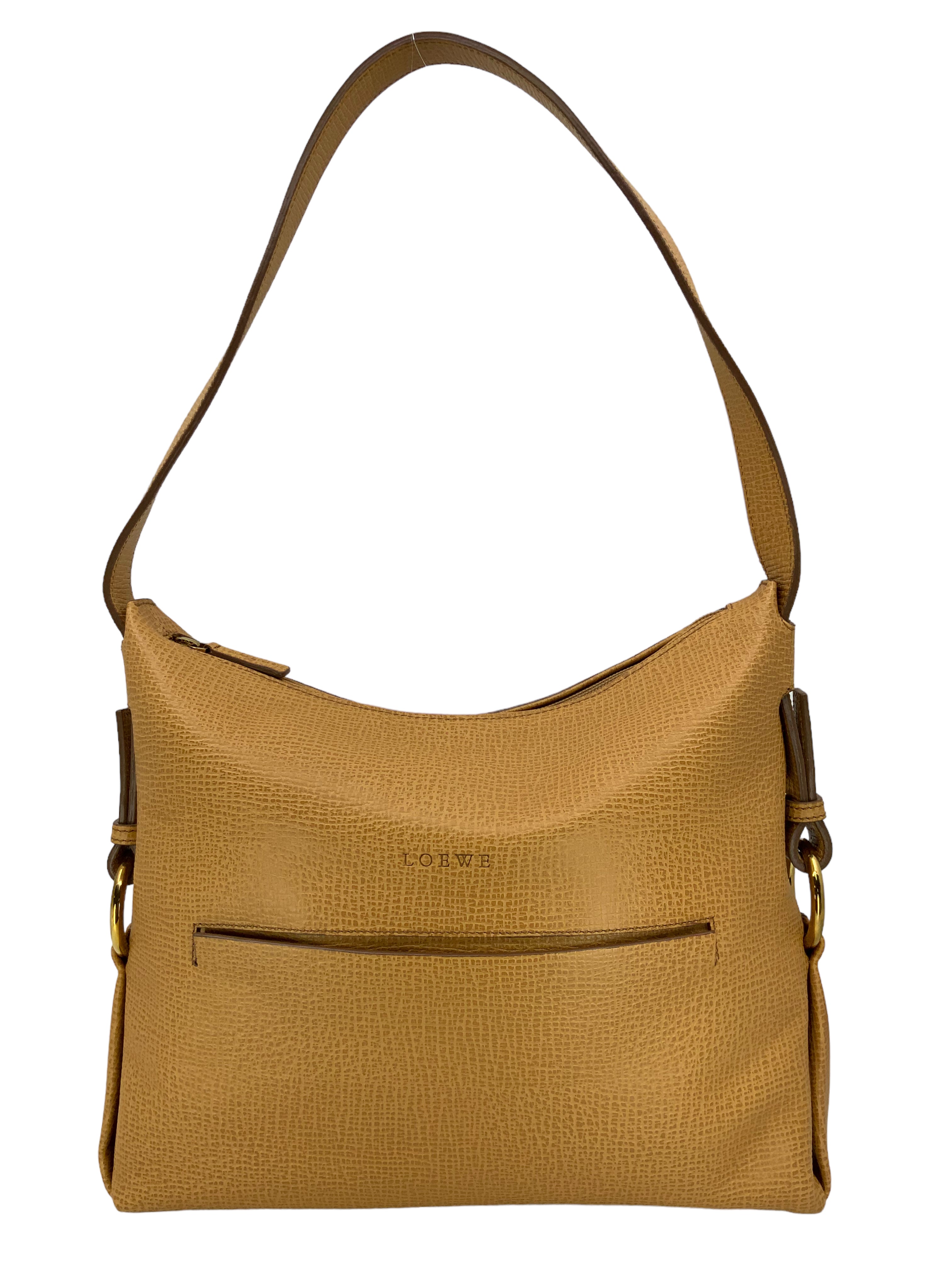 LOEWE Medium Grained Leather Hobo Bag - Stylish & Durable Handbag for Women | Perfect for Work, Travel & Everyday Use