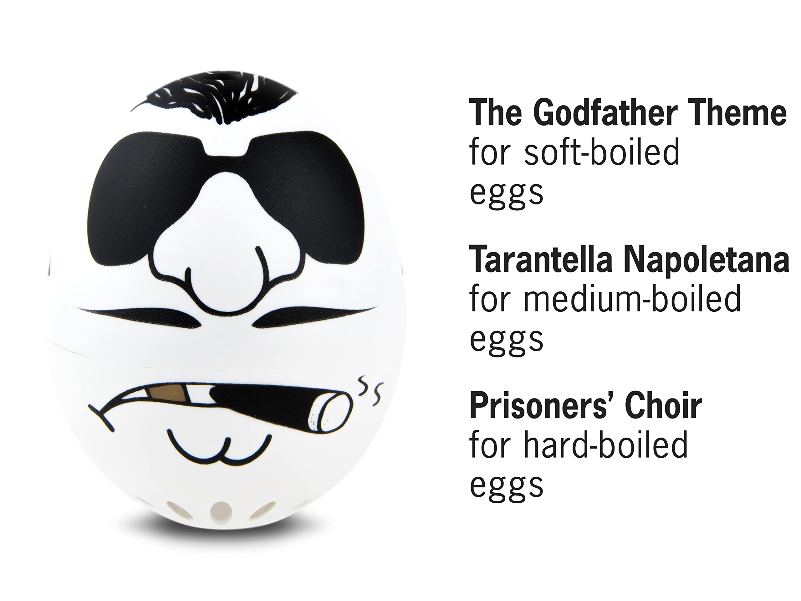 Egg Timer for Boiling Eggs - Mafia Beepegg Musical Egg Cooker for Soft, Medium & Hard Boiled Eggs | Food Safe Floating Timer | Perfect for Breakfast, Cooking & Kitchen Decor | 3-Level Doneness Indicator