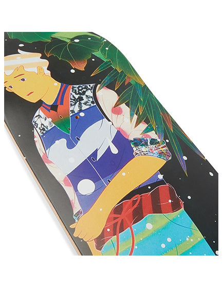 TOMOKAZU MATSUYAMA X PEANUTS X HUF Skateboard Deck - Limited Edition Collectible Art Board for Skateboarding and Wall Decor