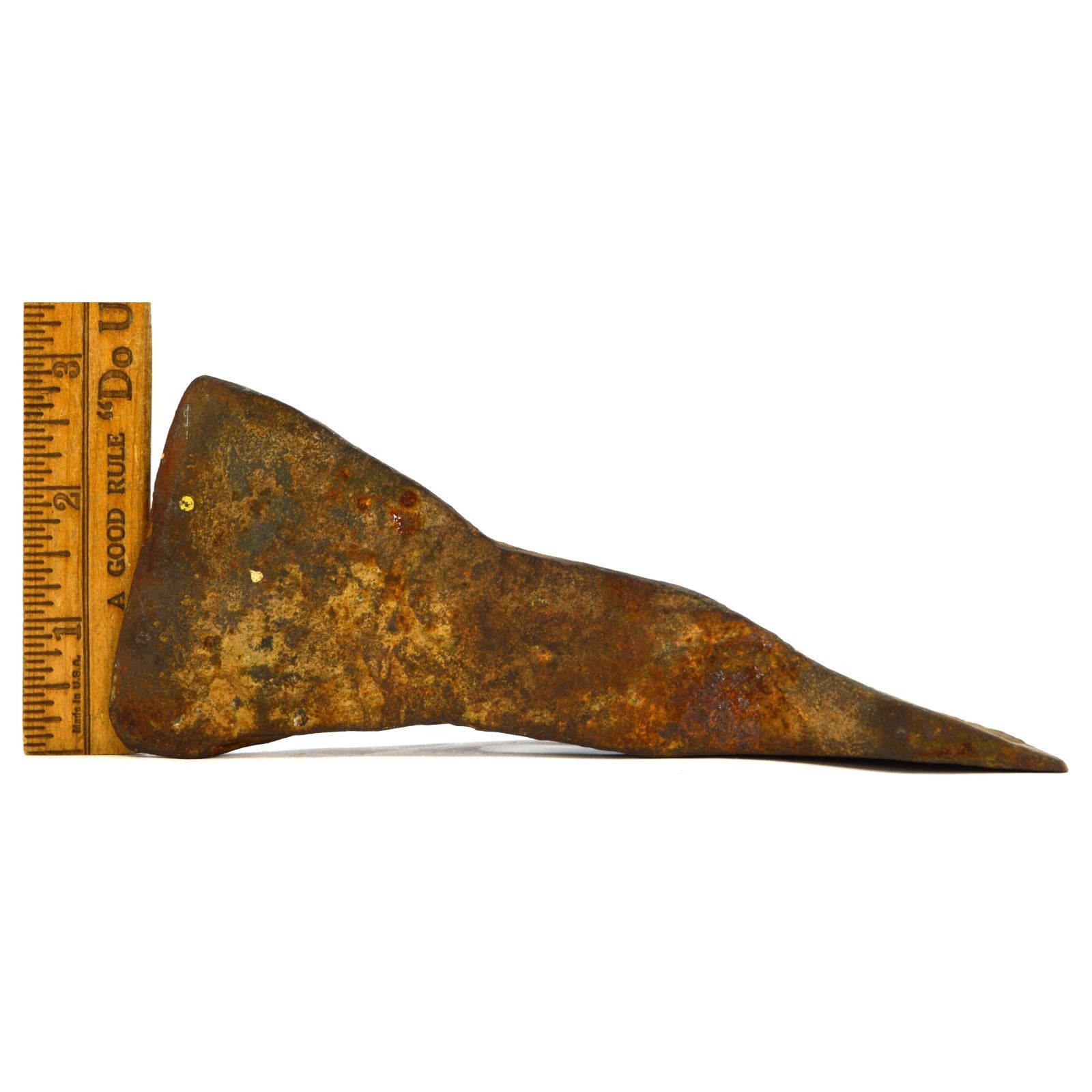Antique TWIBIL Double Cross Bit Hatchet - Blacksmith Axe with Adze - Crude & Unique Tool for Woodworking, Camping, and Bushcraft