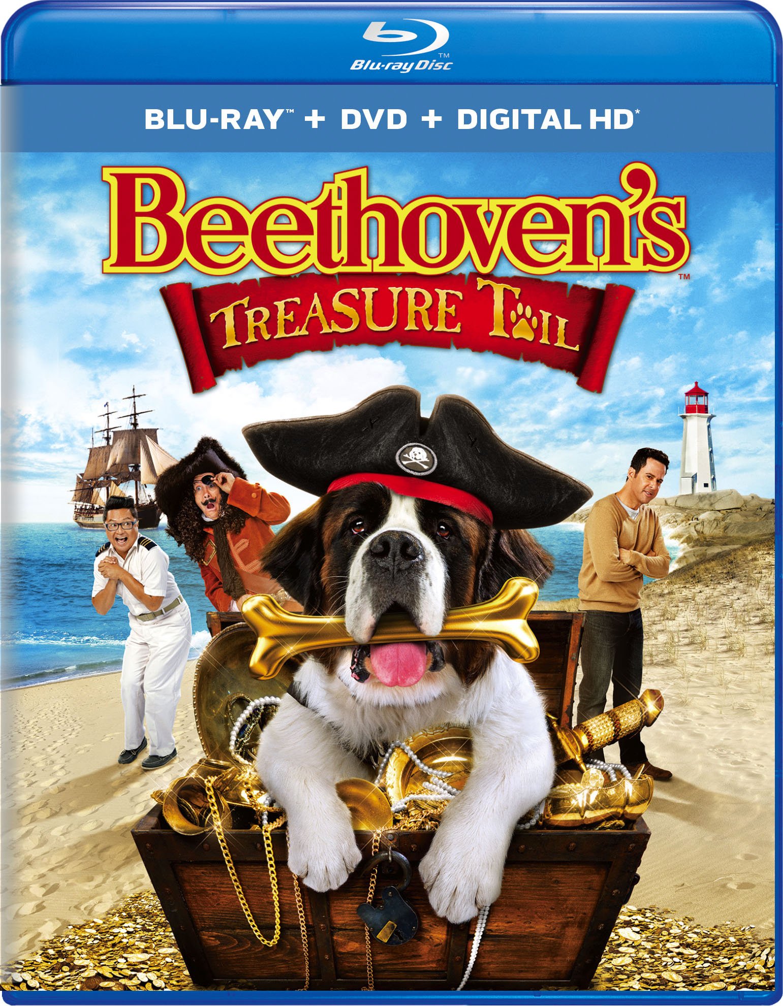 Beethoven's Treasure Tail Blu-ray | Family Comedy Movie | Fun Movie Night for Kids & Adults
