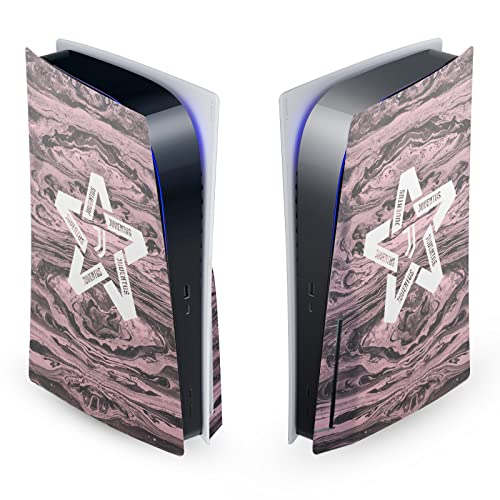 Black & Pink Marble Logo