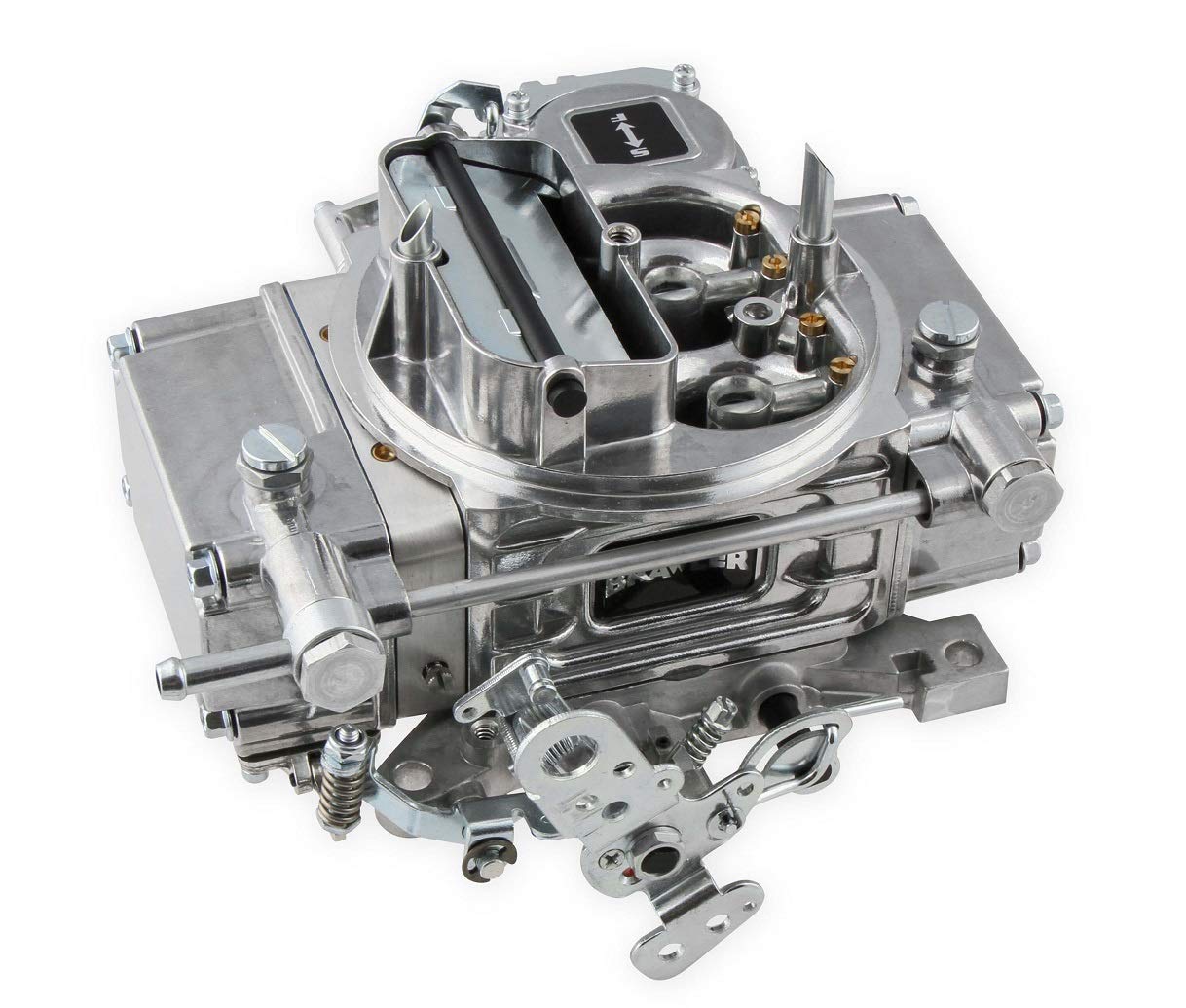 Holley Quick Fuel Brawler Carburetor - 600 CFM, 4150 4 Barrel, Manual Choke, Vacuum Secondaries - High Performance Carb for Hot Rods, Muscle Cars & Racing Engines