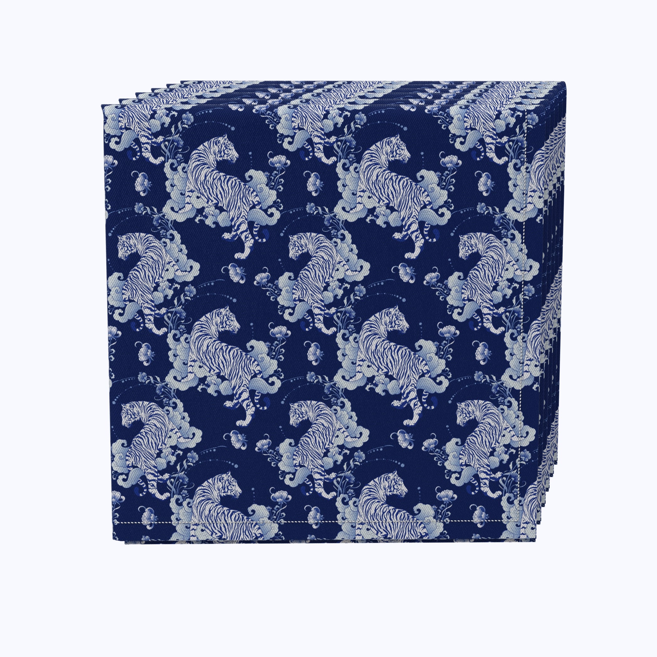 Premium 186 Thread Count Floral Cotton Napkins - Soft & Absorbent for Dining, Parties & Special Occasions