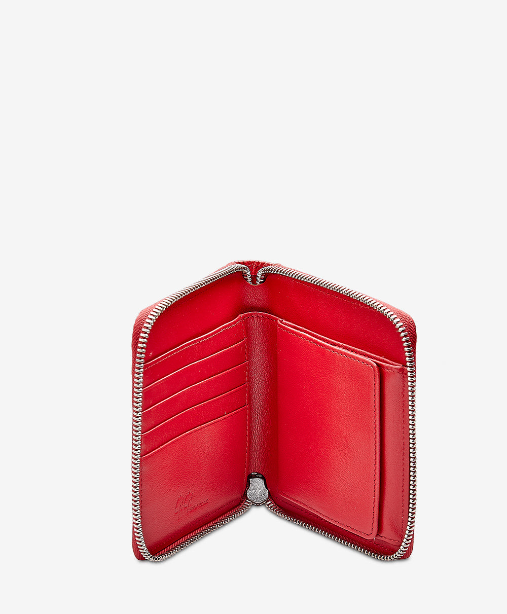 Premium Medium Zip Around Wallet for Women & Men - RFID Blocking, Multiple Card Slots - Perfect for Travel, Business & Everyday Use