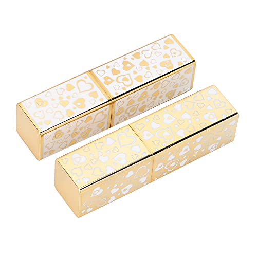 Empty Lipstick Tube for DIY Solid Perfume & Lip Balm - Cute Exquisite Refillable Container for Home Salon & Travel | Perfect for Makeup Artists, Crafters & Personal Use