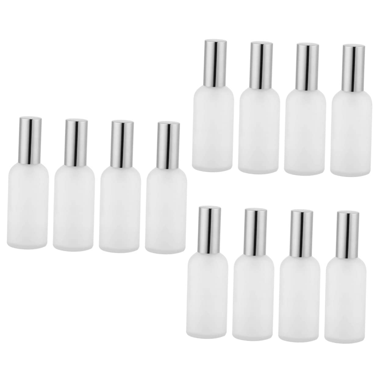 12 Pack Refillable Travel Perfume Spray Bottles - Essential Oil & Makeup Dispenser for Women | Portable Mini Perfume Atomizer for Purse, Gym Bag, Travel Toiletries & Cosmetic Storage