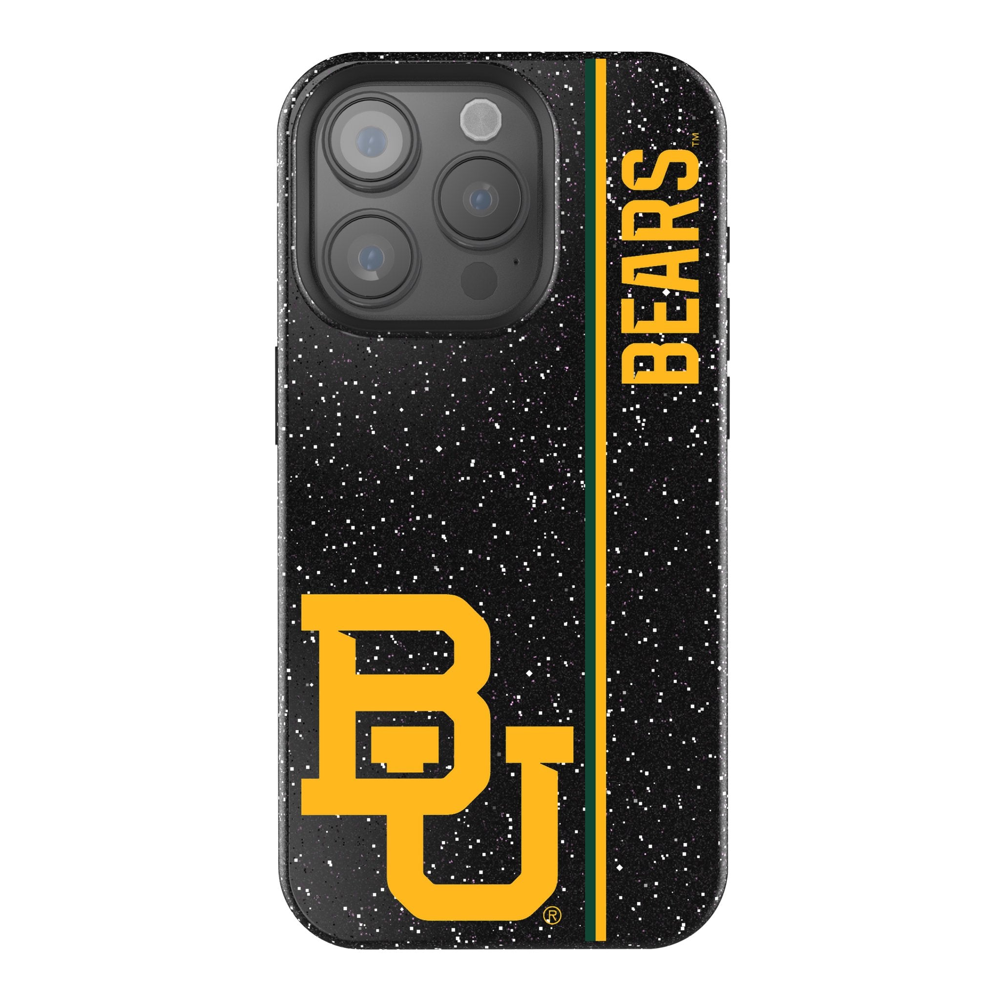 Baylor University Bears Rhinestone Bling Phone Case for iPhone & Samsung - Stylish & Protective College Team Accessory for Game Day & School Spirit