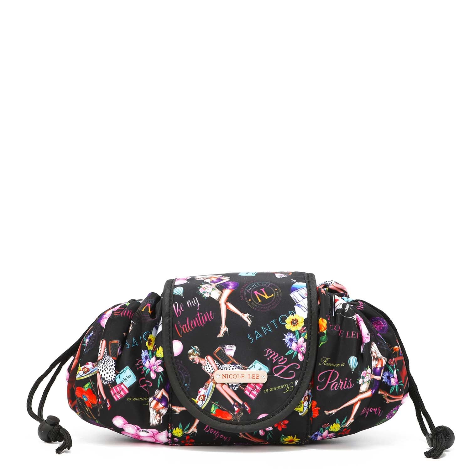 Drawstring Cosmetic Bag - Waterproof Makeup Pouch for Travel, Gym & Daily Essentials | Portable Toiletry Organizer for Women & Men