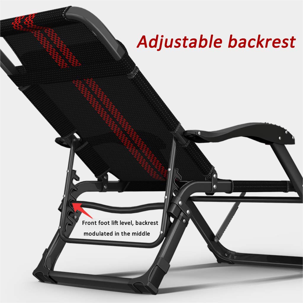 Premium Zero Gravity Reclining Lounge Chair with Oversized Padded Cushion - Foldable Patio Sun Lounger for Beach, Poolside & Backyard Relaxation | Heavy-Duty Outdoor Furniture for Ultimate Comfort