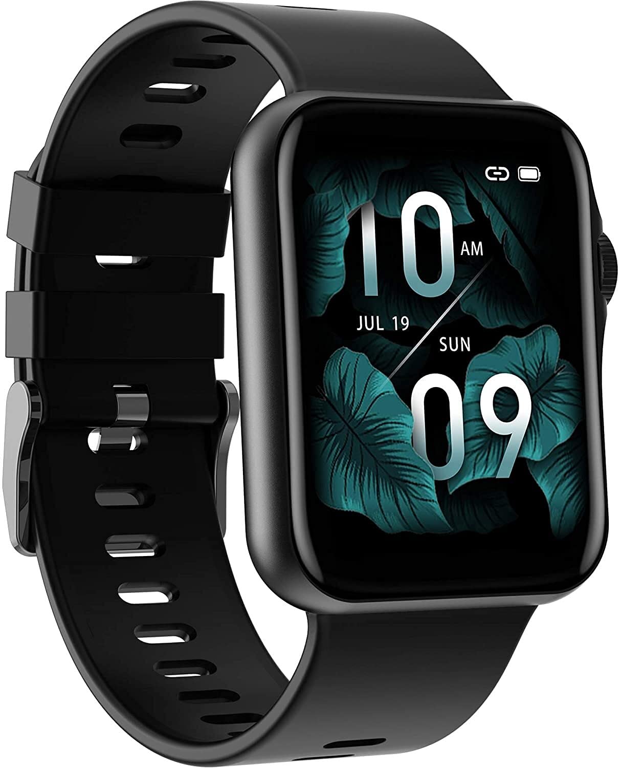 Smart Watch for Men & Women - Bluetooth Fitness Tracker with Heart Rate Monitor, Blood Pressure, Music Control & Call Notifications - Compatible with Android & iOS - Perfect for Running, Workouts & Daily Health Tracking