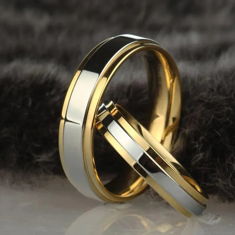 Elegant Wedding Rings for Women & Men - Sterling Silver & 14K Gold Bands - Perfect for Engagement, Proposal & Anniversary Gifts