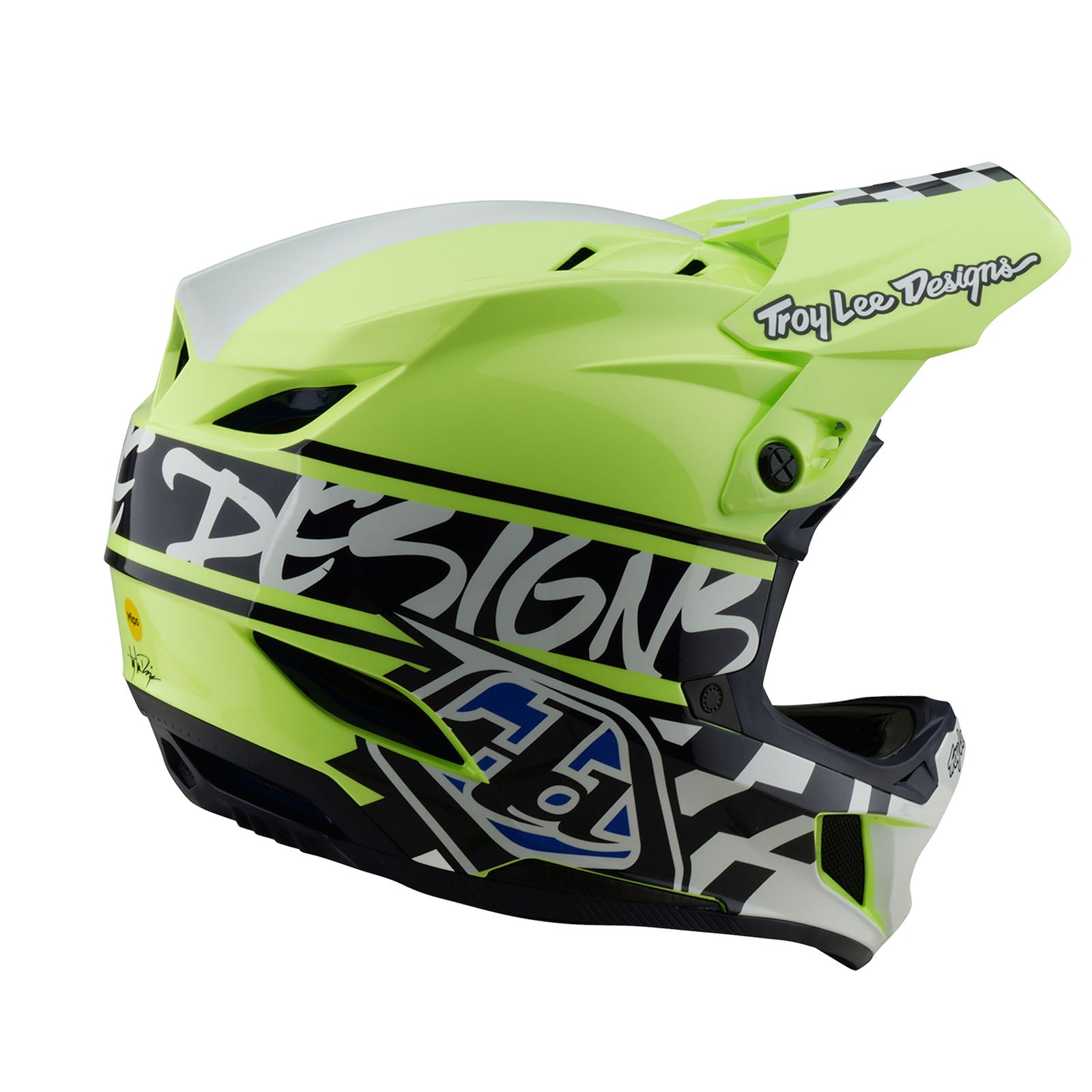 D4 Polyacrylite Helmet Fifty 50 Navy / Glo Yellow - High-Performance Safety Helmet for Construction, Cycling & Outdoor Sports