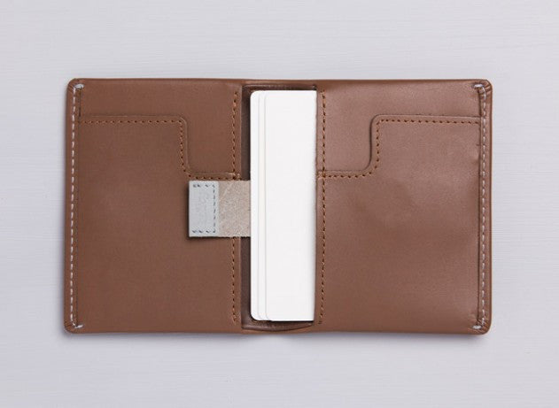 Bellroy Slim Sleeve Wallet - Ultra Thin Minimalist RFID Blocking Leather Wallet for Men - Perfect for Everyday Carry, Travel & Business Use