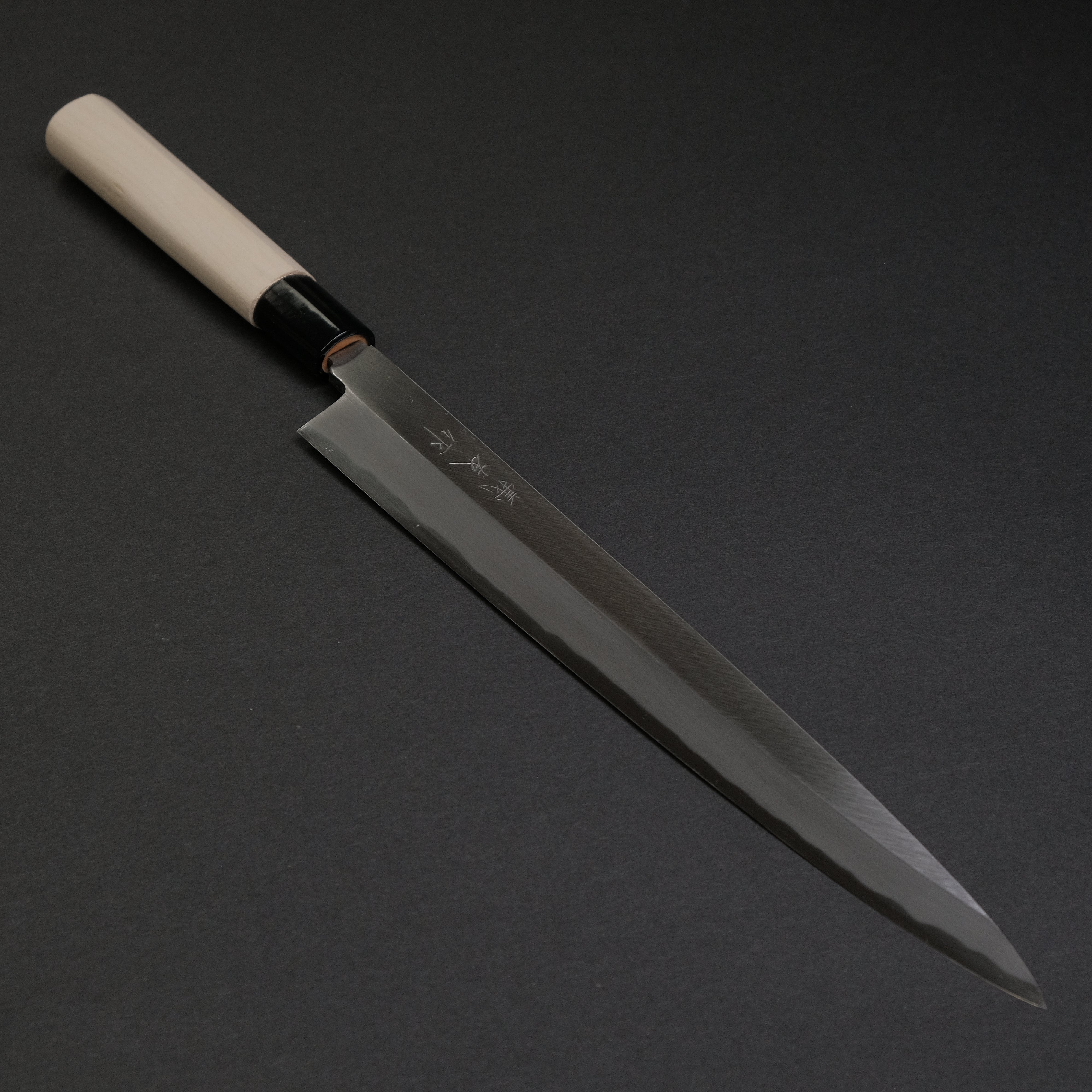Premium Morihei Yoshitomo 270mm Yanagiba Sushi Knife with Poplar Handle - Perfect for Sushi Chefs & Japanese Cuisine Preparation
