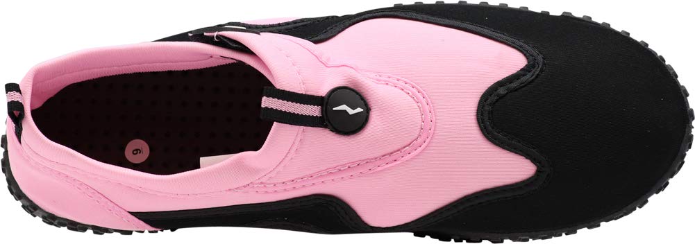 NORTY Wave Aqua Sock Water Shoes for Women - Quick-Dry Swim Beach Shoes with Non-Slip Sole - Lightweight Water Socks for Swimming, Surfing, Kayaking & Beach Activities