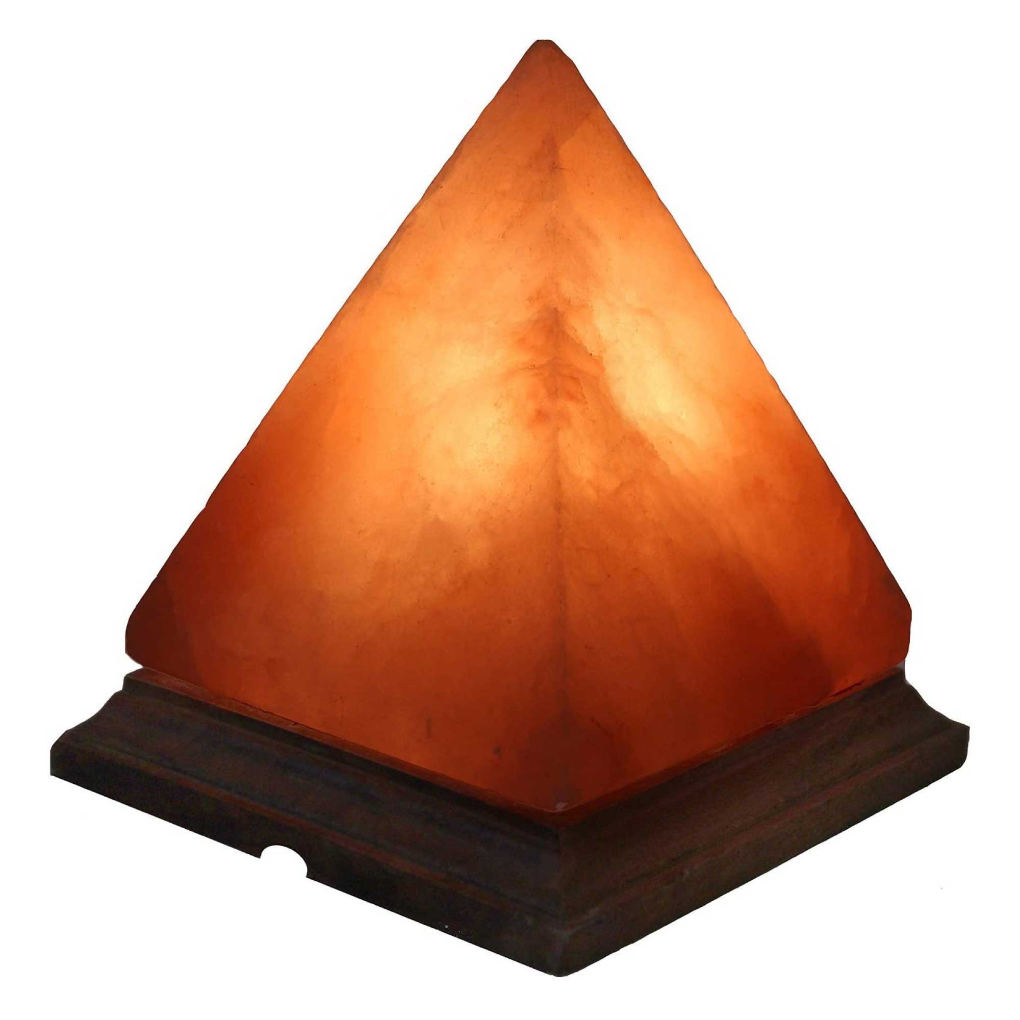 12V 12W Himalayan Pink Salt Lamp - Hand Carved Natural Rock Crystal Night Light with On/Off Switch for Home Decor, Meditation, Yoga & Relaxation