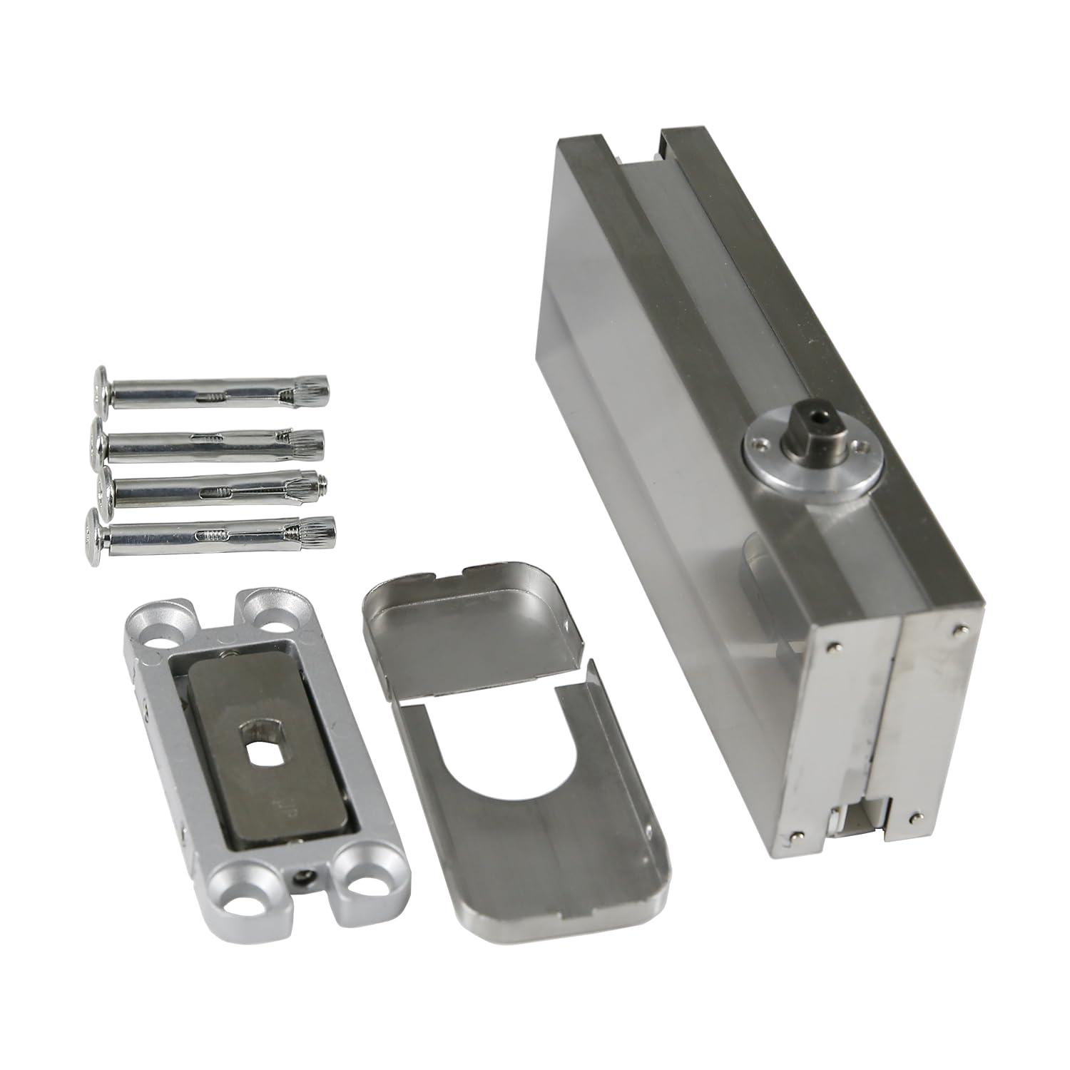 304 Stainless Steel Glass Door Hydraulic Floor Hinge for 1/2