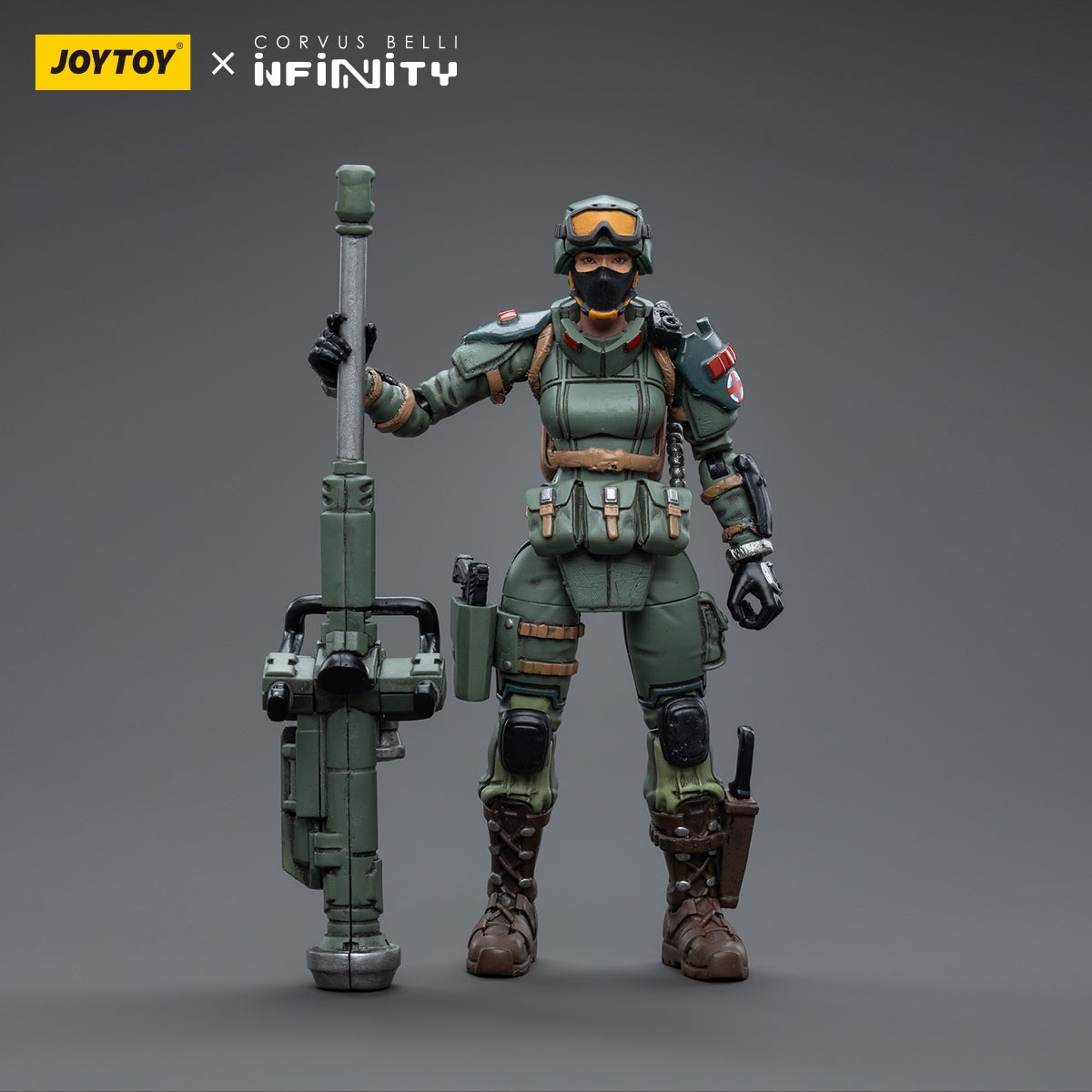 1/18 JOYTOY 3.75 Inch Military Action Figure Infinity Ariadna Set (4 PCs) - Perfect for Collectors, Wargaming, and Display Scenes