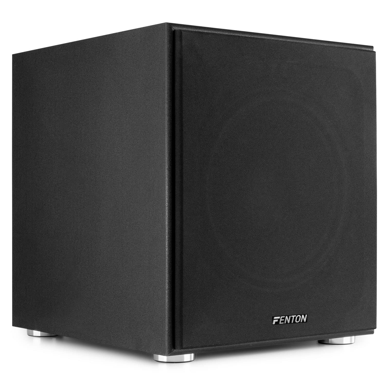 Fenton SHFS12B 12-Inch Powered Subwoofer - 400W Max Active Bass Speaker with Bass-Reflex Design for Home Theater & HiFi Systems - Enhanced Sound Quality for Movies, Music & Gaming