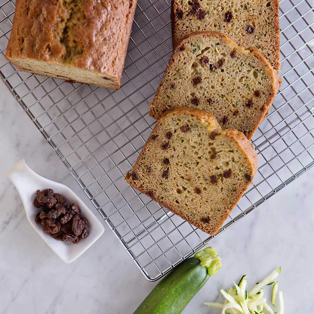 Sweet Street Zucchini Spice 16 Slices Pullman Coffee Cake, 3.75 Pound (Pack of 2) - Moist & Flavorful Spiced Zucchini Bread Cake for Breakfast, Brunch or Afternoon Tea