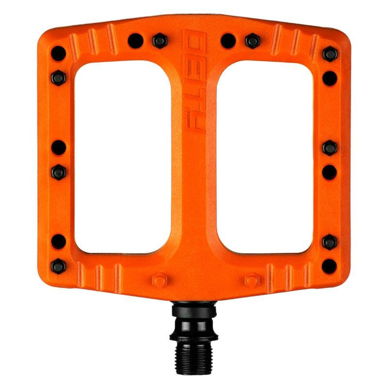 Deity Deftrap Platform Pedals - Durable Mountain Bike Pedals for BMX & MTB - Ideal for Trail Riding & Downhill Cycling