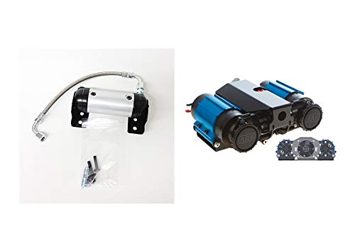 ARB 4X4 Accessories High Performance 12V Twin Air Compressor Kit with Air Locker Manifold - Perfect for Off-Roading, Tire Inflation & Vehicle Recovery