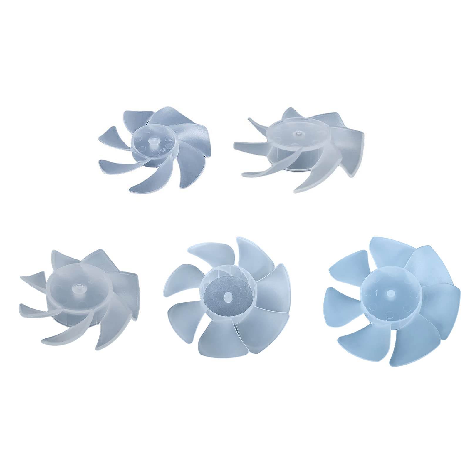 ROYALEAD 7-Blade Mini Handheld Fan - Portable USB Rechargeable Neck Fan for Travel, Office, Gym & Outdoor Activities - Lightweight & Quiet Cooling Solution