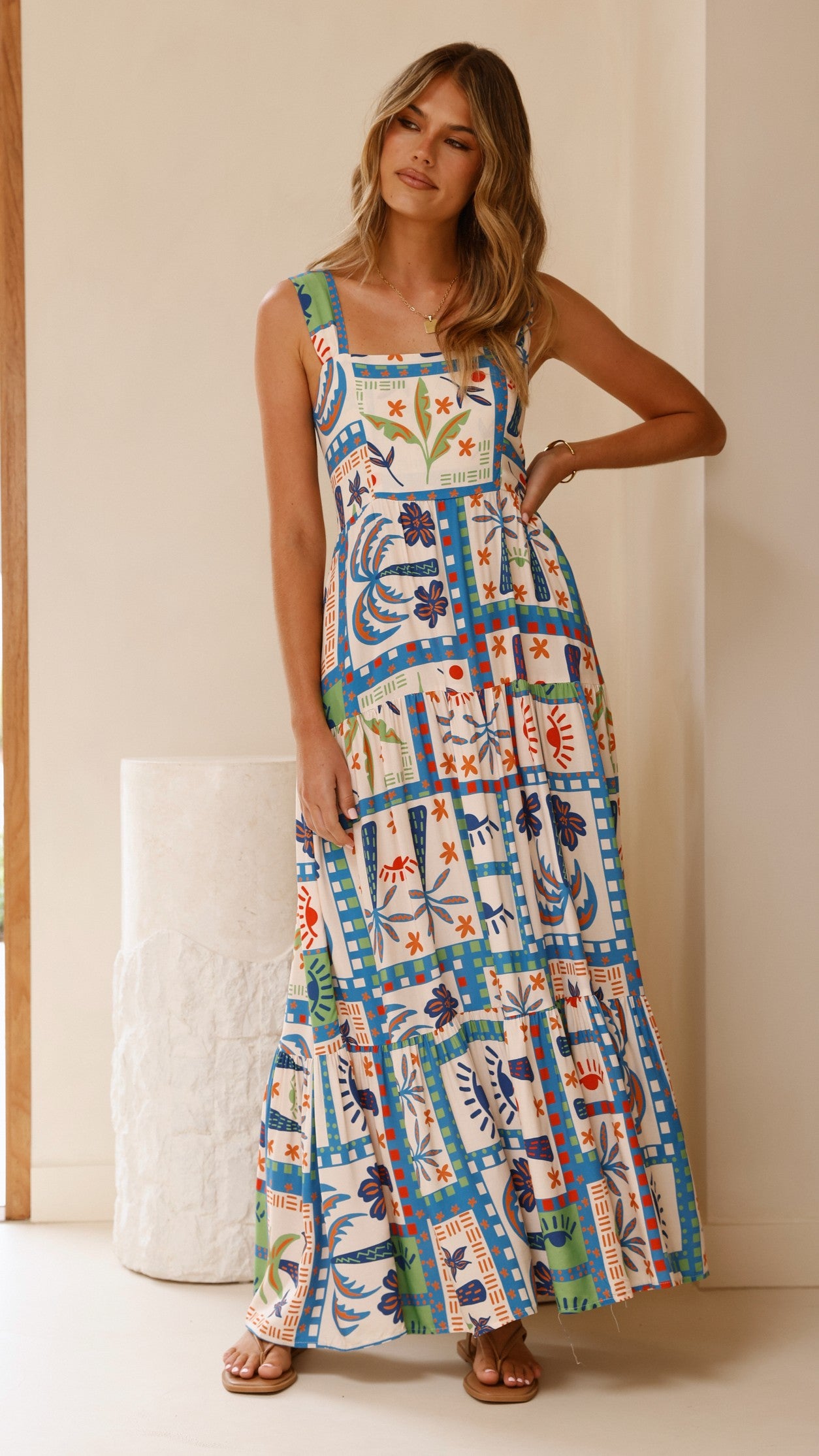 Laylah Maxi Dress - Lorelei Collection | Elegant Long Flowy Dress for Women | Perfect for Summer, Beach, Weddings & Special Occasions