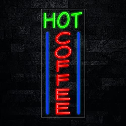 Hot Coffee LED Neon Sign - 12