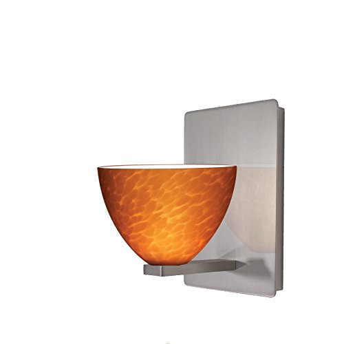 Amber/Brushed Nickel