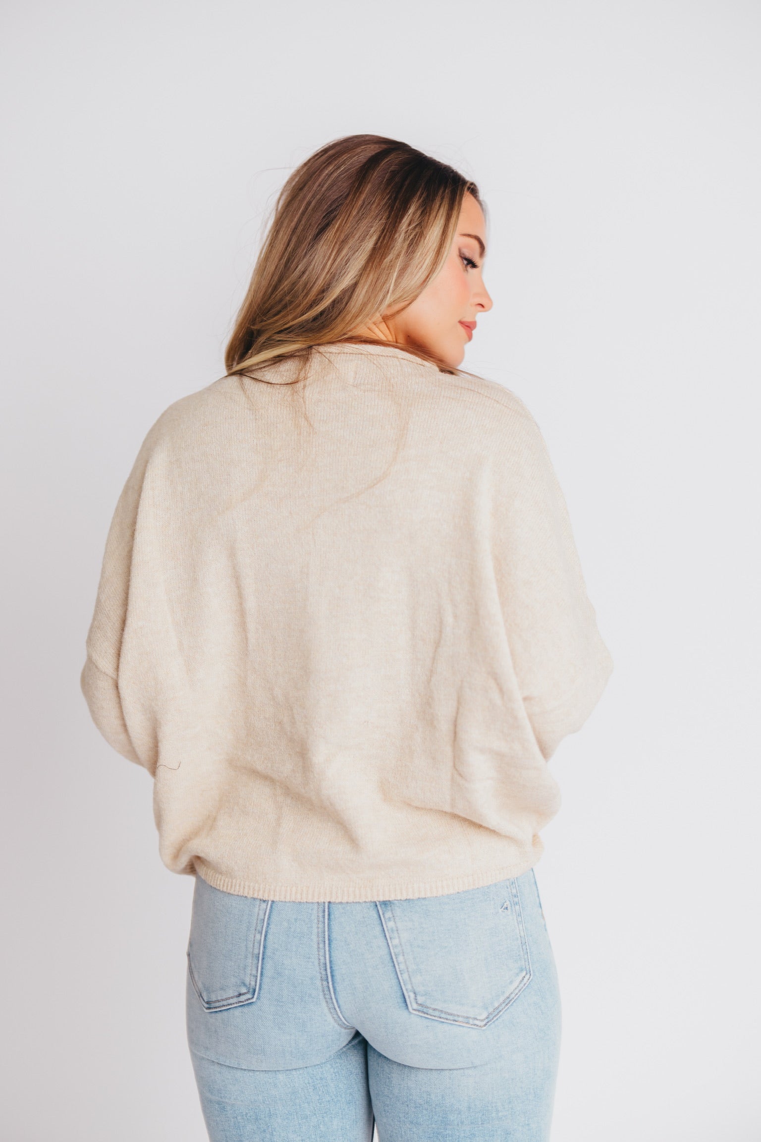 Piper Cardigan in Natural - Soft & Cozy Women's Knit Sweater for Fall & Winter | Perfect for Casual Outfits, Office Wear & Layering