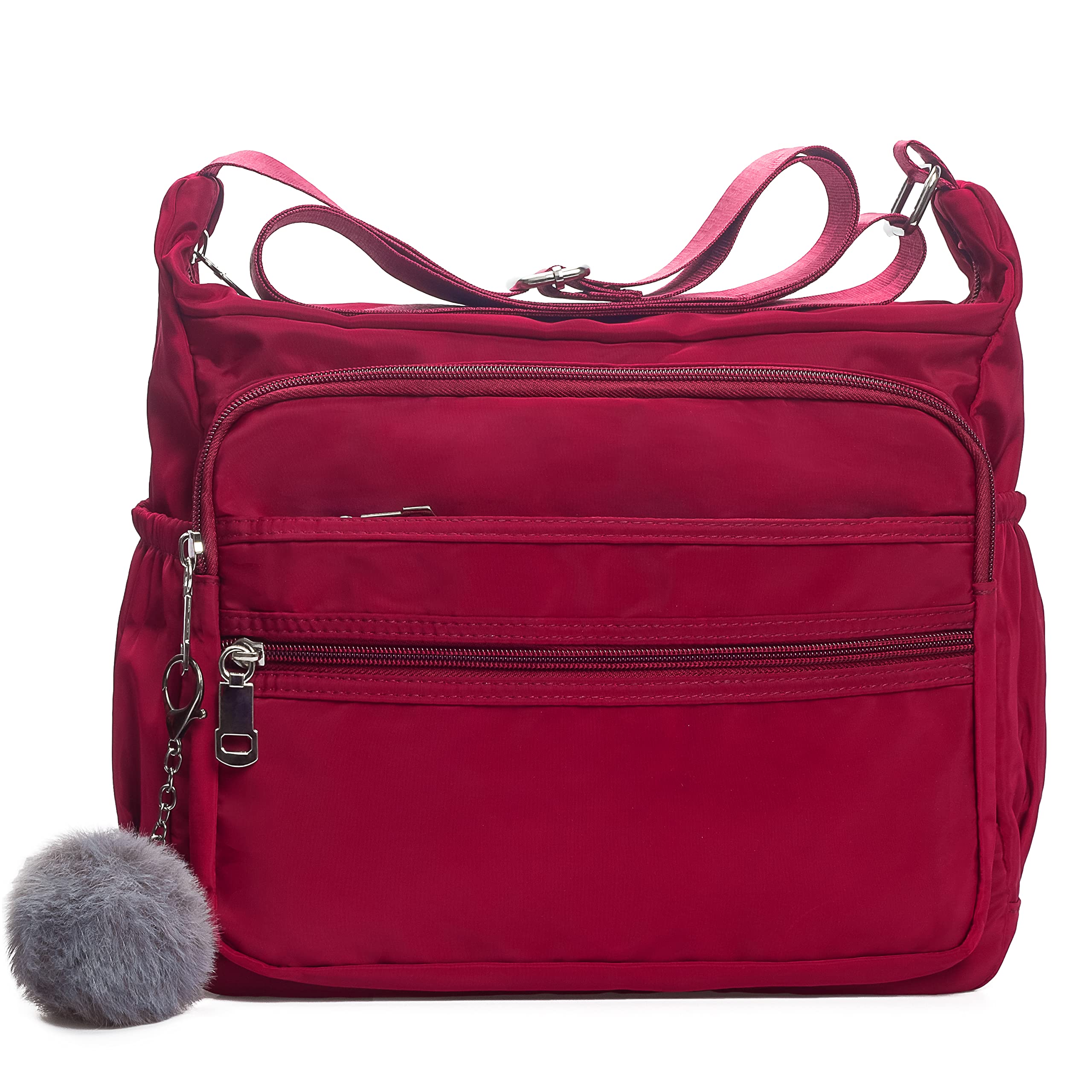 VOLGANIK ROCK Women's Crossbody Bag with Multiple Pockets - Stylish Shoulder Purse in Two Sizes | Perfect for Travel, Shopping & Everyday Use