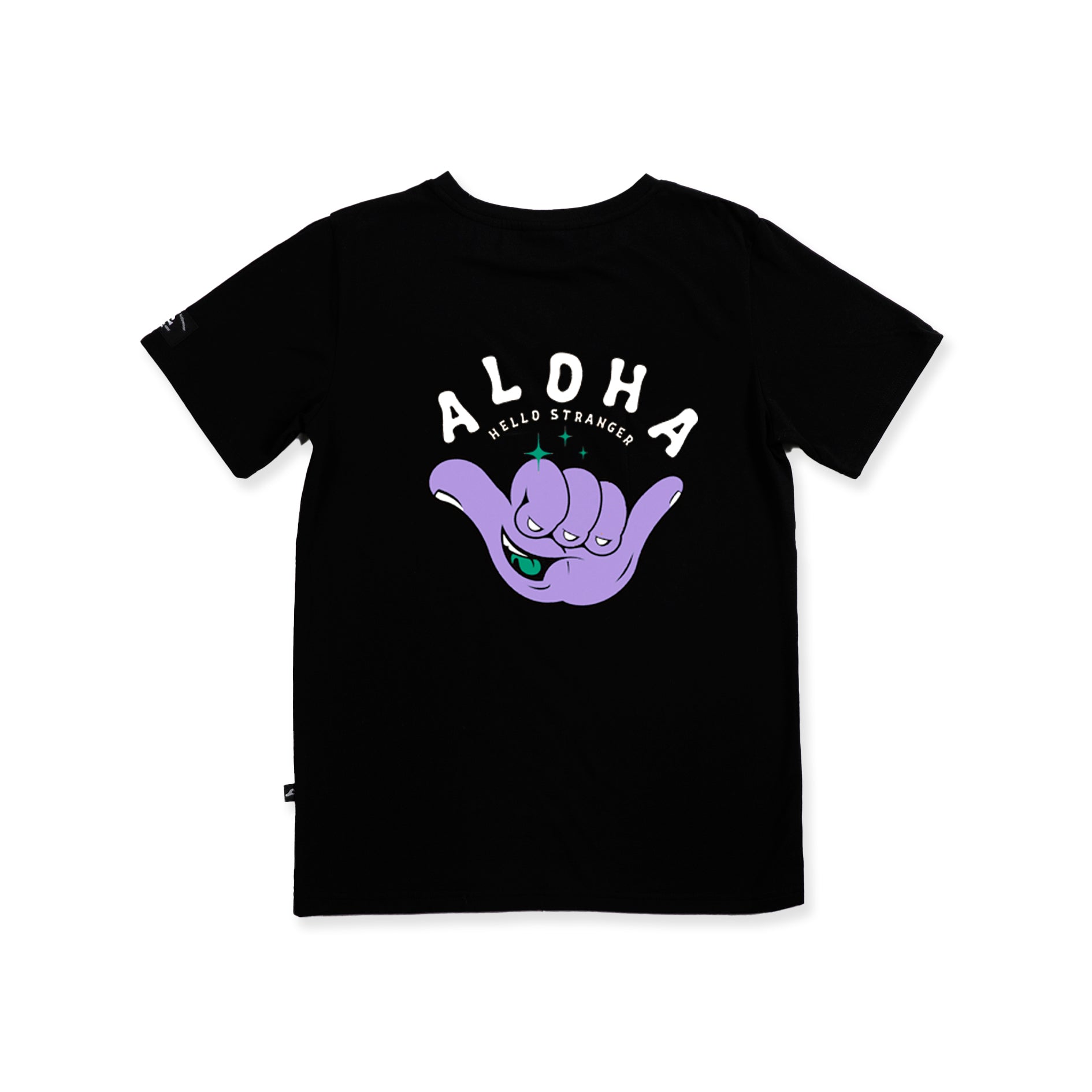 HS More Aloha Short Sleeve T-Shirt for Men & Women - Soft Cotton Hawaiian Shirt, Black - Perfect for Beach Vacation, Summer Outfits & Casual Wear