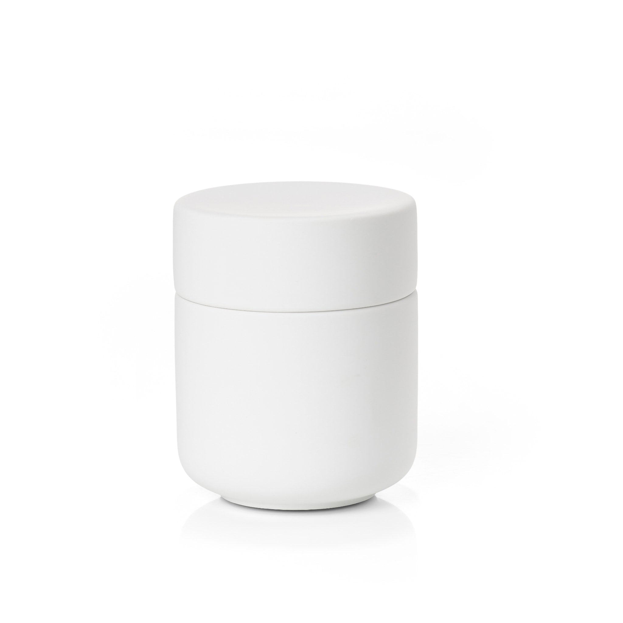 ZONE DENMARK Ume Airtight Container with Lid - 10cm White Kitchen Storage Jar for Spices, Coffee & Dry Food | Perfect for Pantry Organization & Meal Prep