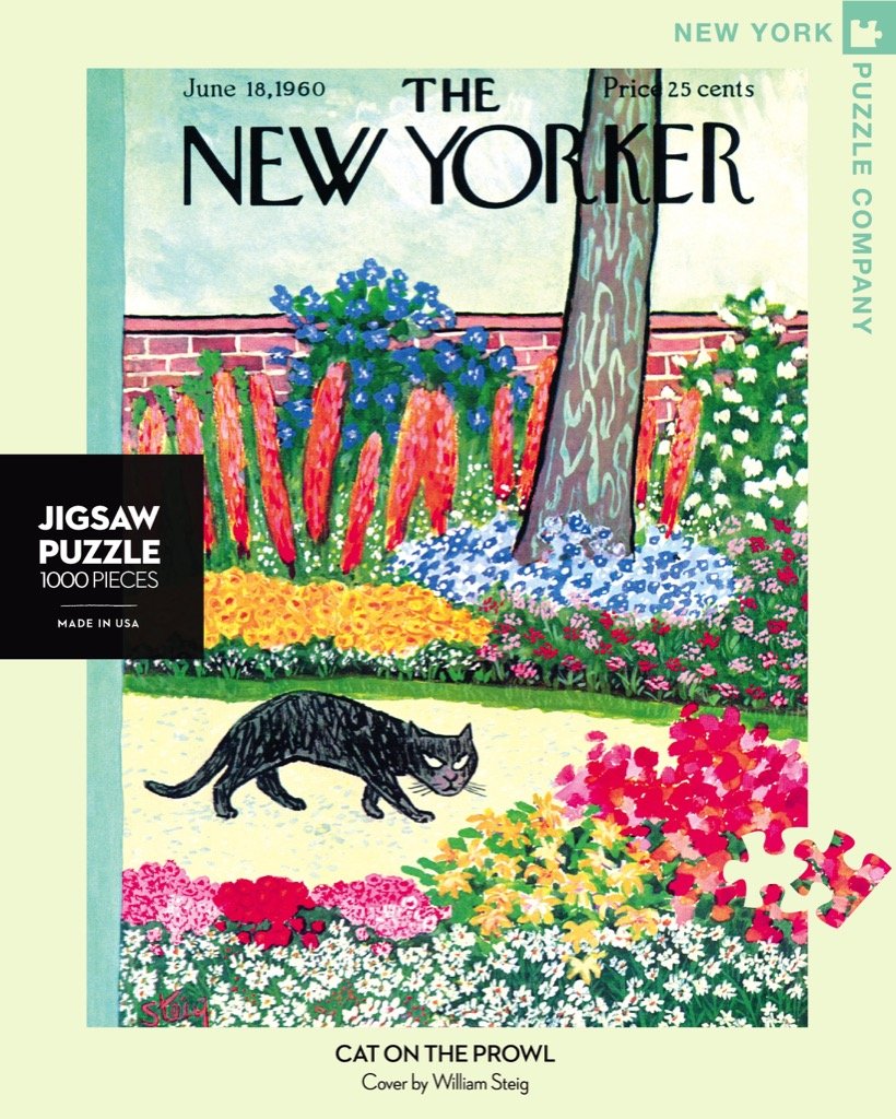 1000-Piece Cat on the Prowl Jigsaw Puzzle - Challenging Adult Puzzle for Relaxation & Home Decor | Perfect for Family Game Nights & Stress Relief