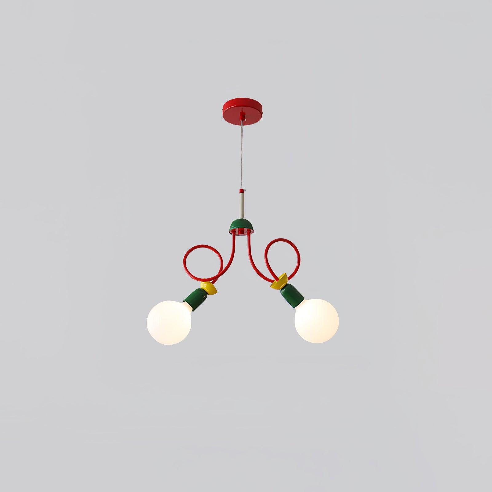 Circulo Play Pendant Lamp - Modern Scandinavian Hanging Light Fixture for Living Room, Bedroom & Dining Area | Dimmable LED Ceiling Light for Home Decor