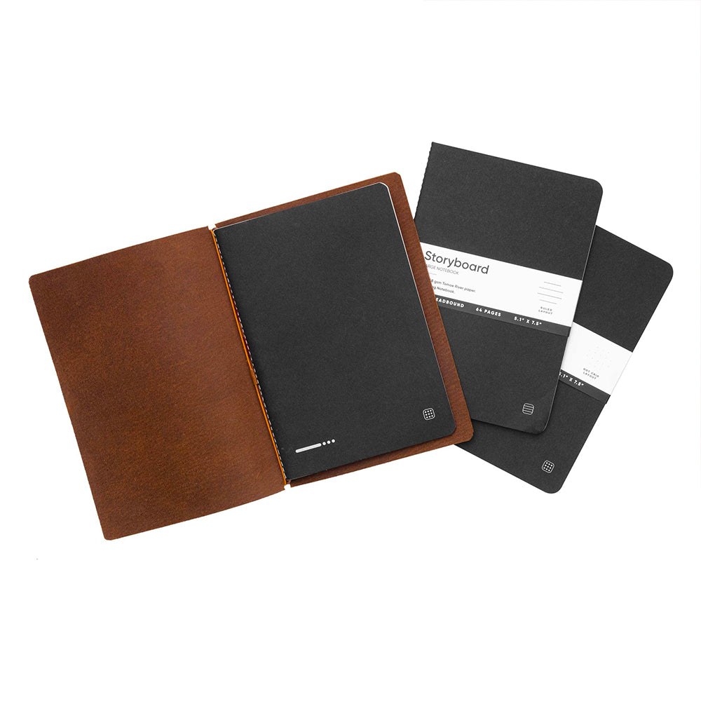 Premium Refillable Leather Journal for Writing - Brown Handcrafted Travel Notebook, Ideal for Journaling, Note Taking & Gift Giving - Endless Explorer Regalia