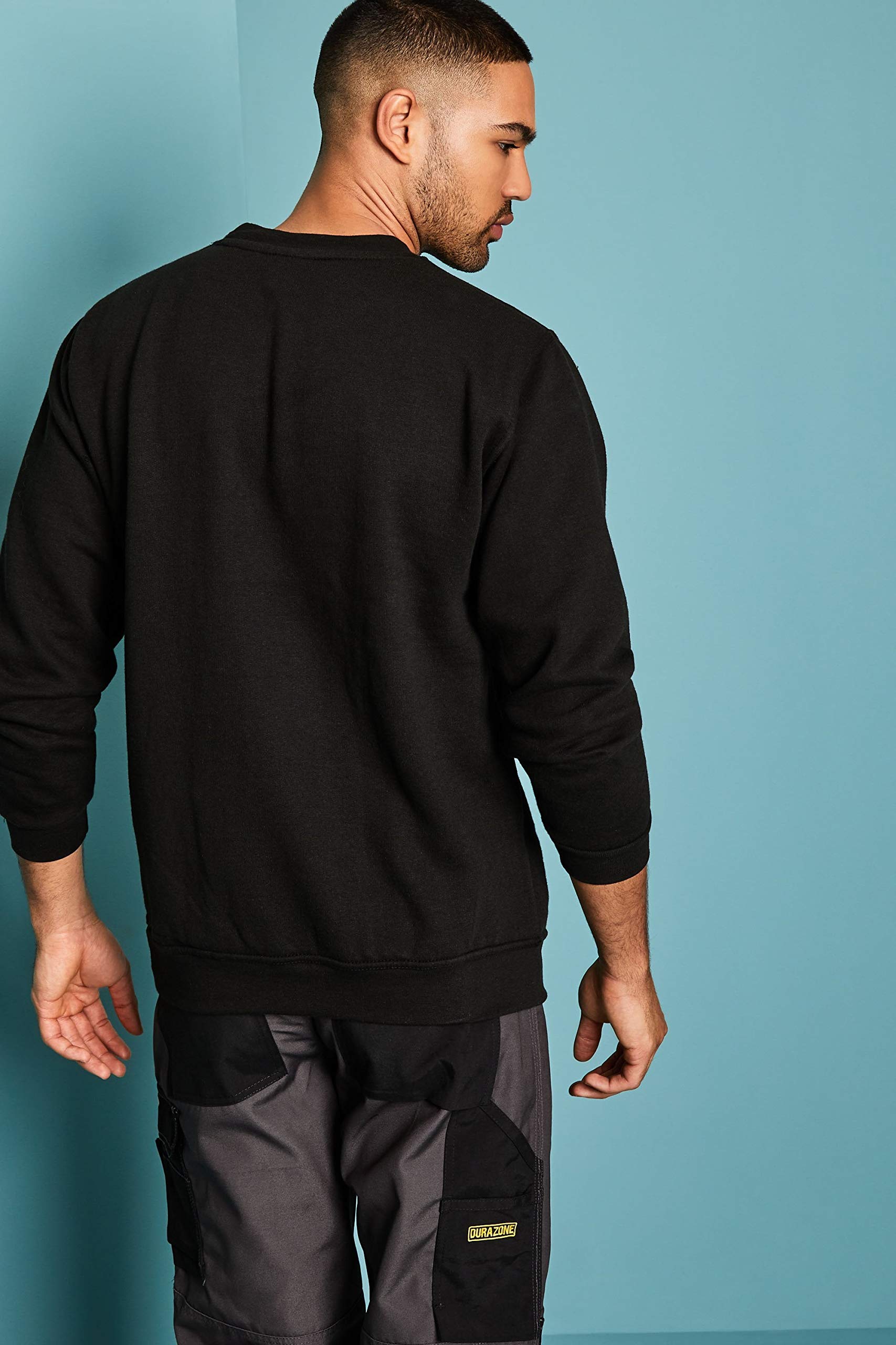 Uneek Men's Classic Casual T-Shirt - Soft Cotton Comfort Fit Tee for Everyday Wear | Perfect for Work, Gym, and Weekend Outfits