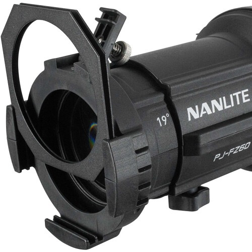 Nanlite Projector Mount for Forza 60 & 60B LED Monolights (19°) - Perfect for Studio Photography & Video Lighting