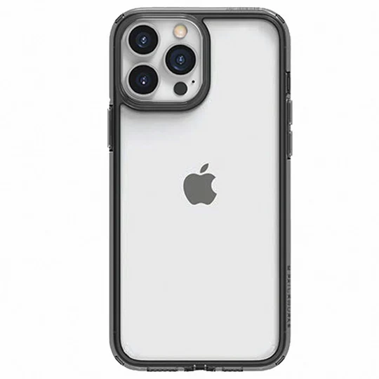 iPhone 14 Pro Max Case PATCHWORKS LUMINA MAGSAFE - Transparent/Black Shockproof Cover with Magnetic Alignment for Wireless Charging | Perfect for Work, Travel & Outdoor Protection